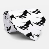 skiën over de bergskier stropdas (Opgerold)