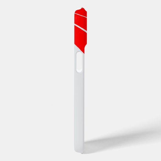 Skiën Ski Boot Rode iPhone Case (Achterkant / Rechts)