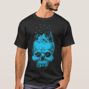 Skiën Snowboarden Skull Rider 1 T-shirt