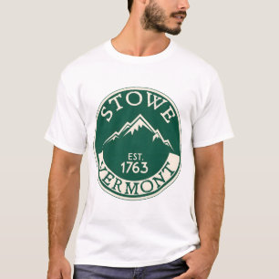 SKIËN STOWE VERMONT SKI BERGEN SNOWBOARD � Spi T-shirt