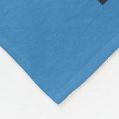 Skier Admiring - Blue Mountain, Washington Fleece Deken (Hoek)