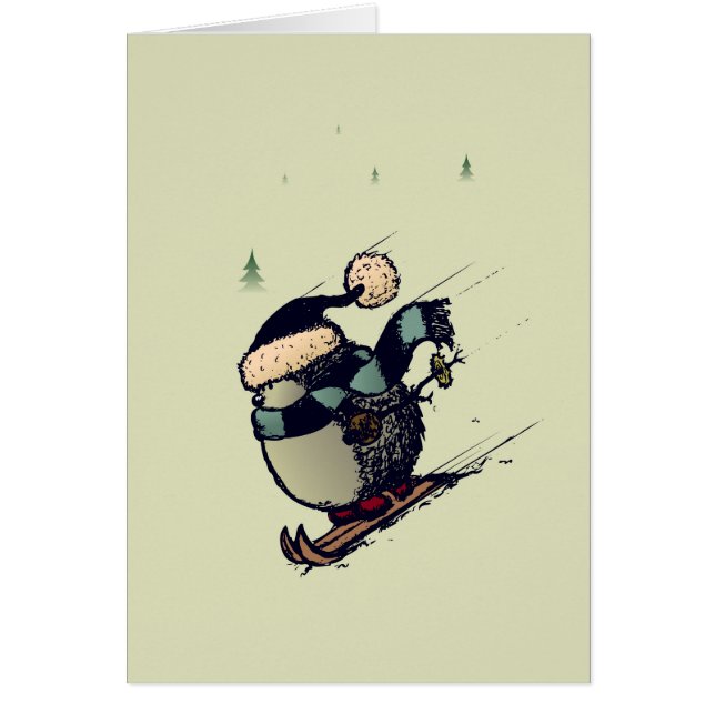 Skier-egel (Voorkant)