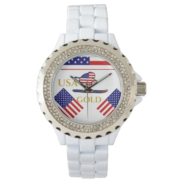 SKIER HORLOGE (Voorkant)