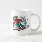 Skier Jumbo Extra Grote Beker (Rechts)