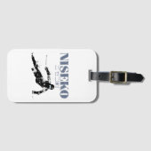 Skiër, NISEKO Ski Bagagelabel (Voorkant (horizontaal))