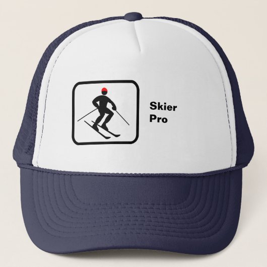 Skier Pro Trucker Pet (Voorkant)
