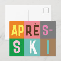 Skier Retro Après Ski Color Blocks