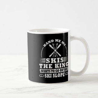 Skiër Skiën Koffiemok