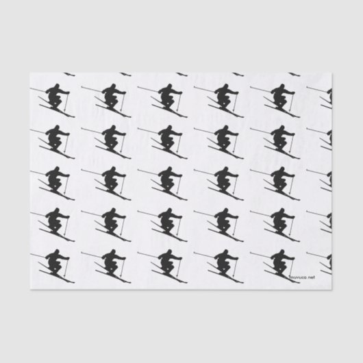 Skier Tissuepapier (Voorkant)