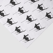 Skier Tissuepapier (Detail)