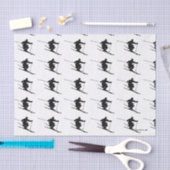 Skier Tissuepapier (Craft)