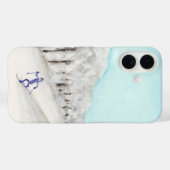Skier voor kruisland Case-Mate iPhone case (Achterkant (horizontaal))