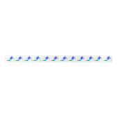 Skiers Downhill Skiing Lint (Voorkant)