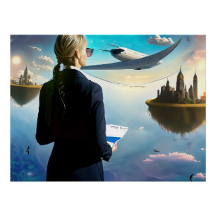 Skies onbekend perfect poster