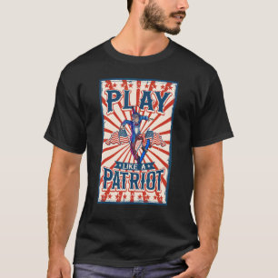 Skies oom Sam 4 juli jongens Kinder Amerikaans F T-shirt