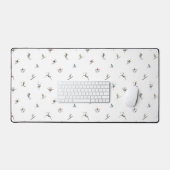 Skieurs d'hiver en action Motif (Clavier et souris)