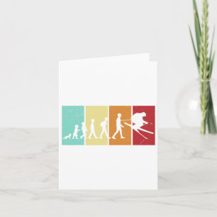 Skievolutie - Skiliefhebbers Bergen Retro Ski Kaart