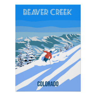 Skigebied poster  Beaver Creek Perfect Poster