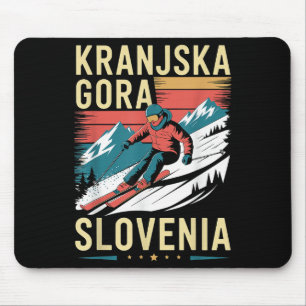 Skigebied Retro Kranjska Gora Slovenië, Fun Alpin Muismat