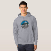 Skigebied Vail Colorado Hoodie (Voorkant volledig)