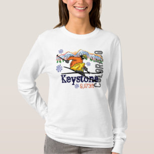 Skihoodie voor de verhoging van de Keystone Colora T-shirt