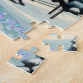 skihut sneeuwberg 1014 stks Puzzel (Zijkant)