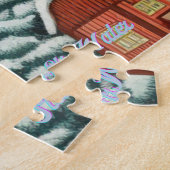 skihut sneeuwberg 1014 stks Puzzel Legpuzzel (Zijkant)