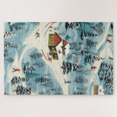 skihut sneeuwberg 1014 stks Puzzel Legpuzzel (Horizontaal)