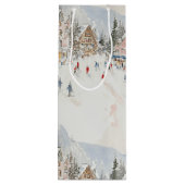 skiiers 2 wijn cadeautas (Achterkant)