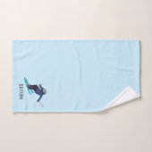 Skiing Bad Handdoek (Handdoek)