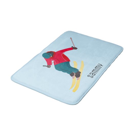 Skiing Badmat (Gekanteld)