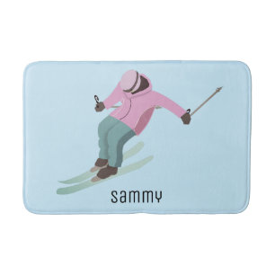 Skiing Badmat