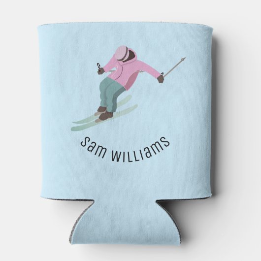 Skiing Blikjeskoeler (Achterkant)