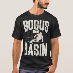  Skiing Bogus Basin Idaho Sneeuwliefhebbers T-shirt