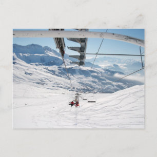 Skiing Briefkaart