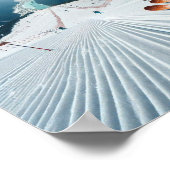 Skiing Bunny Adventure Poster (Hoek)