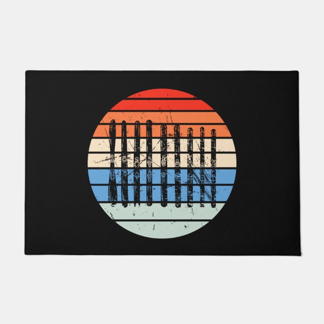 Skiing - Collectie van skischoven Deurmat (Voorkant)