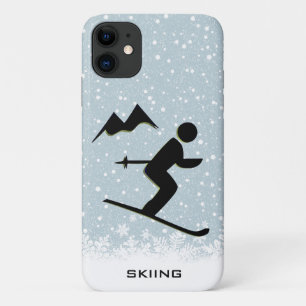 Skiing Design Smartphone-Hoesje iPhone 11 Hoesje