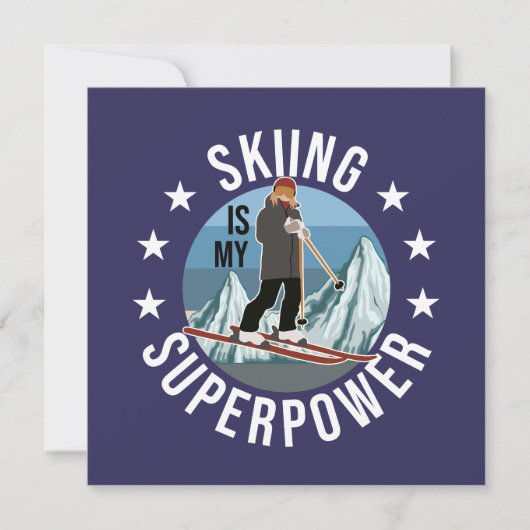 Skiing is Mijn Superpower (Voorkant)