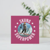Skiing is Mijn Superpower (Staand voorkant)