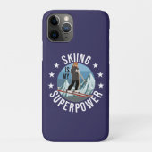 Skiing is Mijn Superpower Case-Mate iPhone Case (Achterkant)