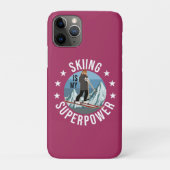 Skiing is Mijn Superpower Case-Mate iPhone Case (Achterkant)