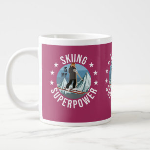 Skiing is Mijn Superpower Extra Grote Beker