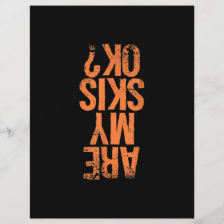 Skiing Lover | Is mijn huid oké? Briefhoofd