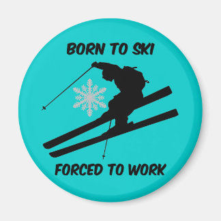 Skiing Magneet