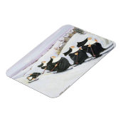 Skiing Magneet (Linkerzijde)