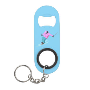 Skiing Mini Flessenopener
