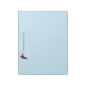 Skiing Notitieblok (Gedraaid)
