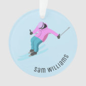 Skiing Ornament (voorkant)