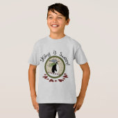 Skiing Penguin Vakantie T-shirts en geschenken (Voorkant volledig)